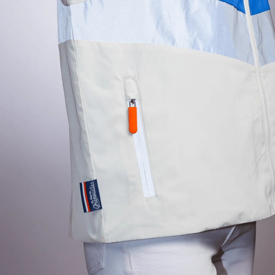 Le Temps des Grenouilles Jean Claude gilet réfléchissant verte S/M recyclé