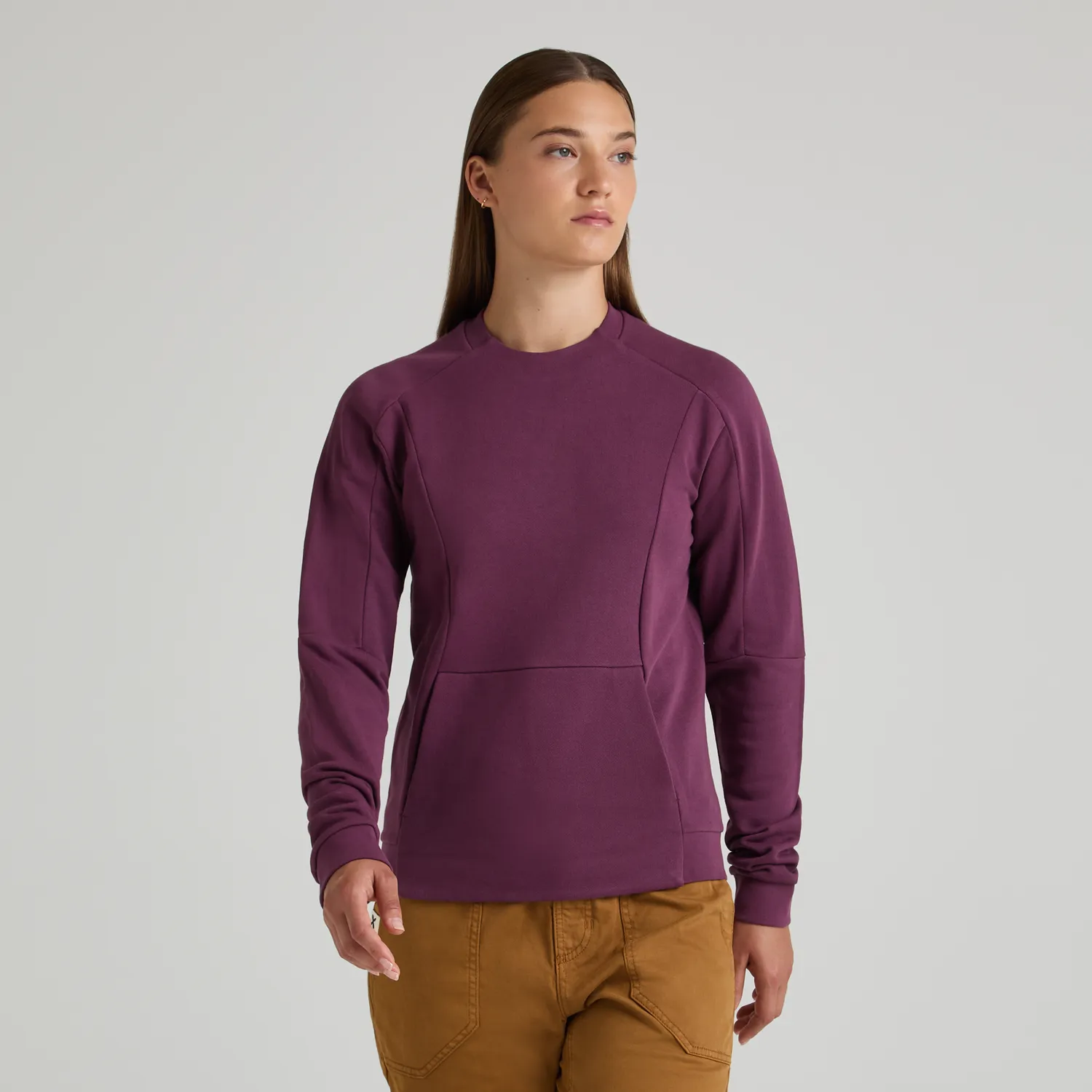 Montura Gobi Crewneck Sweater sweat femme noir coton