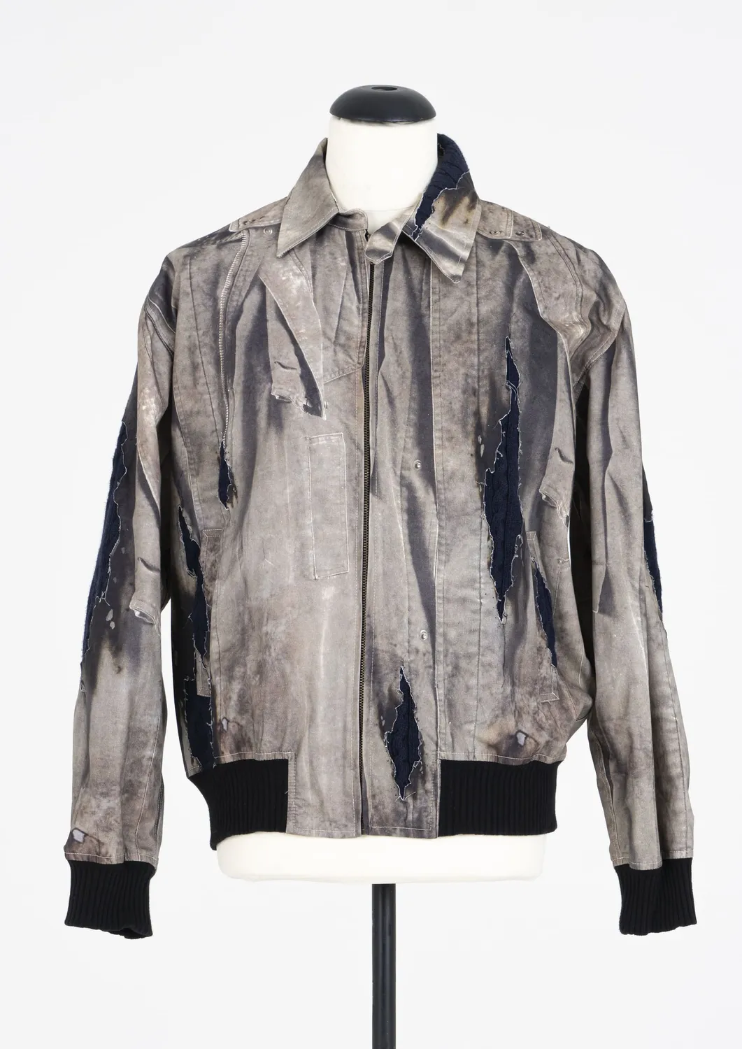 Paolo Leduc After The Fire veste bomber coton imprimé