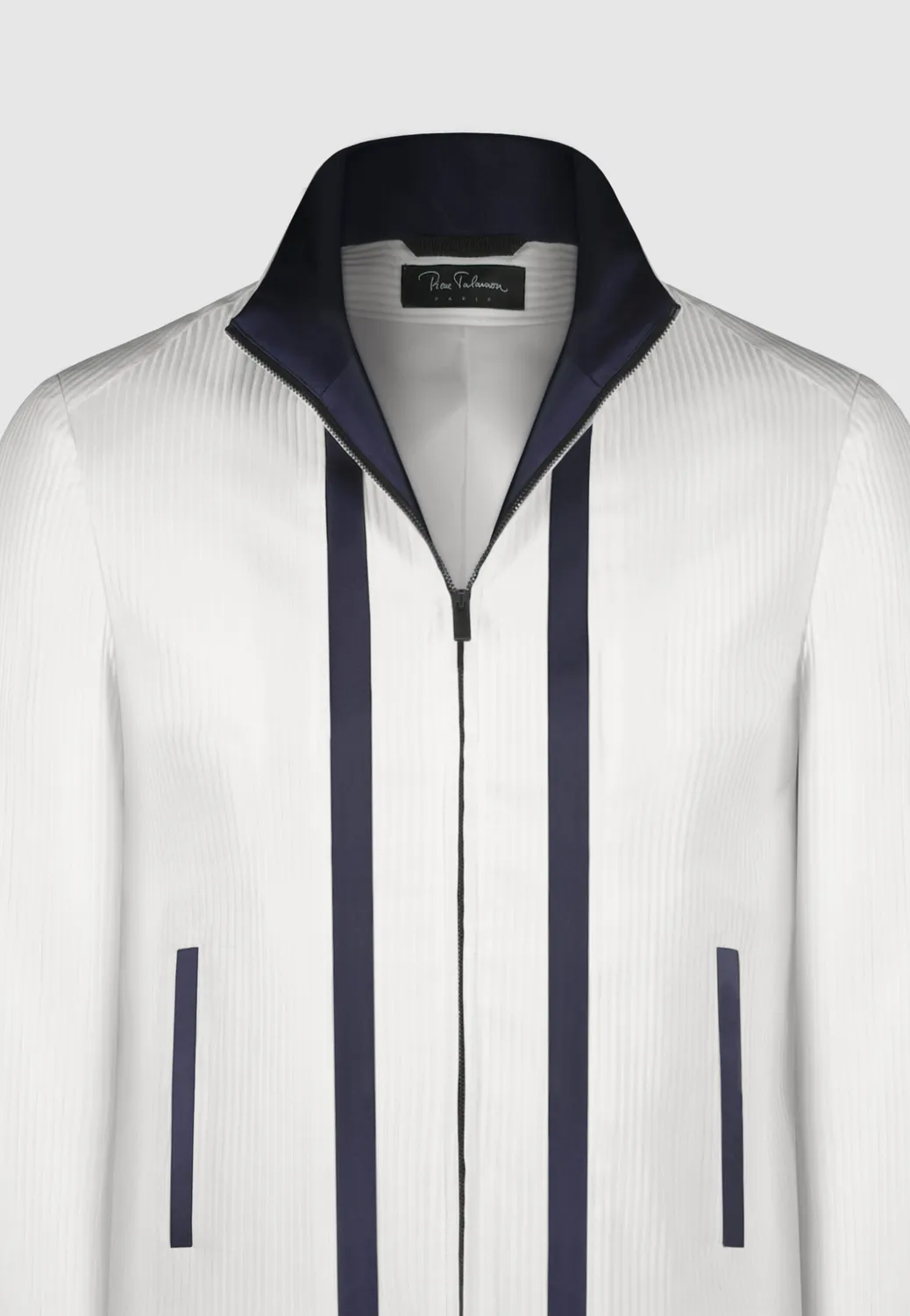 Pierre Talamon blouson Matore blanc