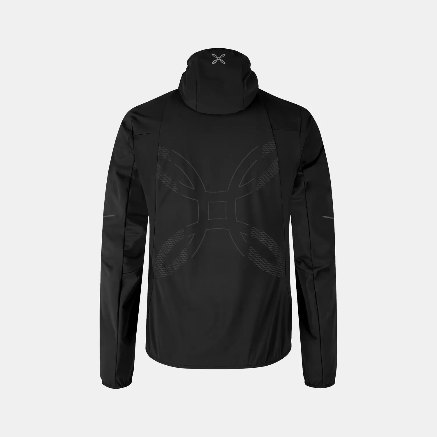 Montura Flash Hooded veste softshell vibe green coupe-vent