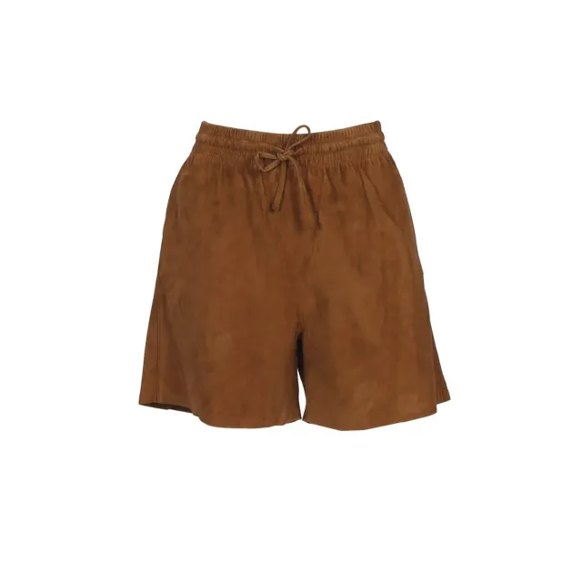 Oakwood Anemone 65201 short cuir cognac taille élastique