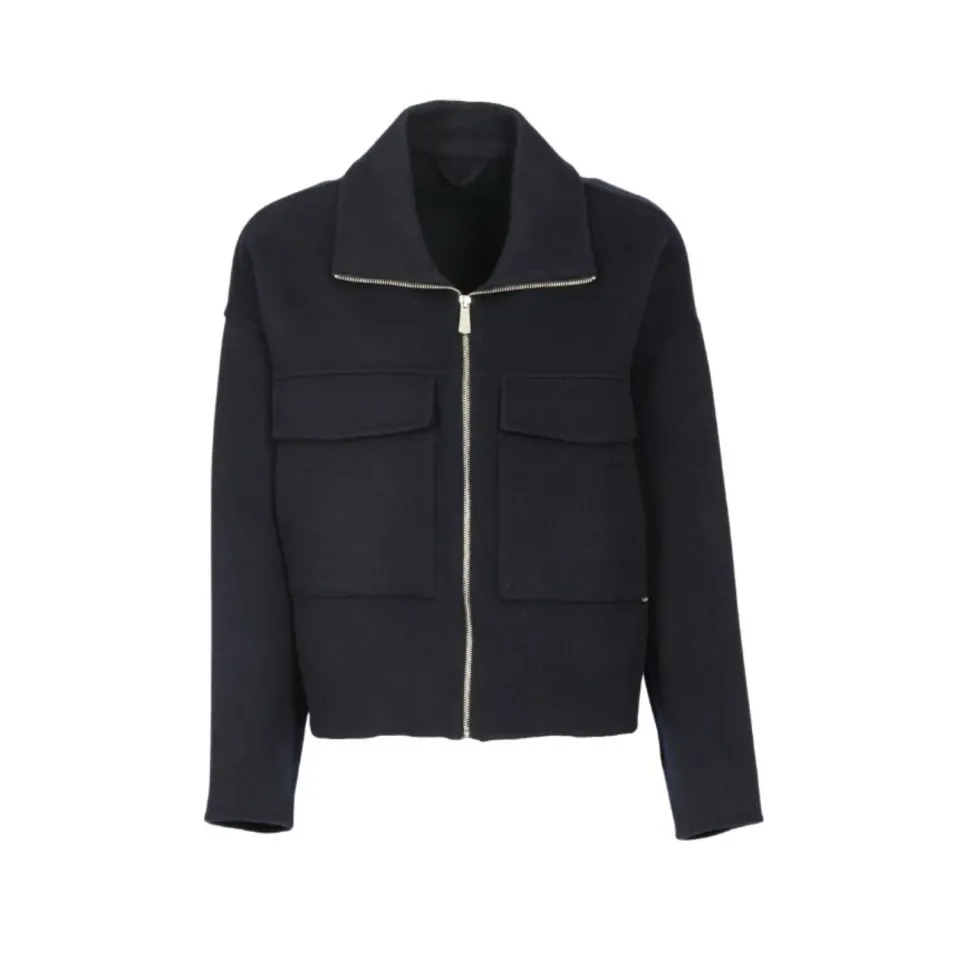 Oakwood Gigi veste laine bleu marine légère