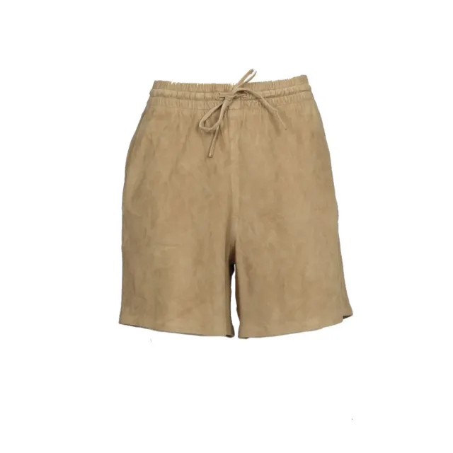 Oakwood Anemone 65201 short cuir beige velours
