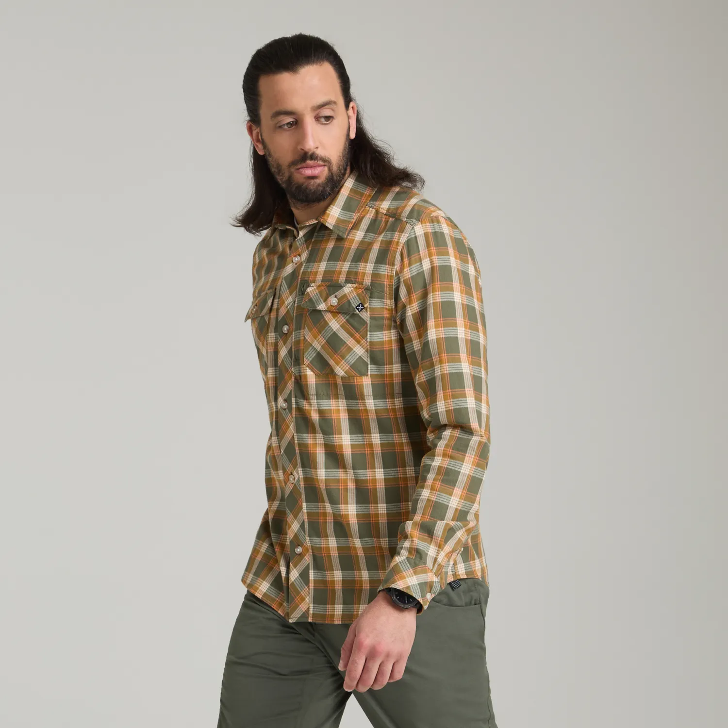 Montura Cotton Check chemise homme coton à carreaux