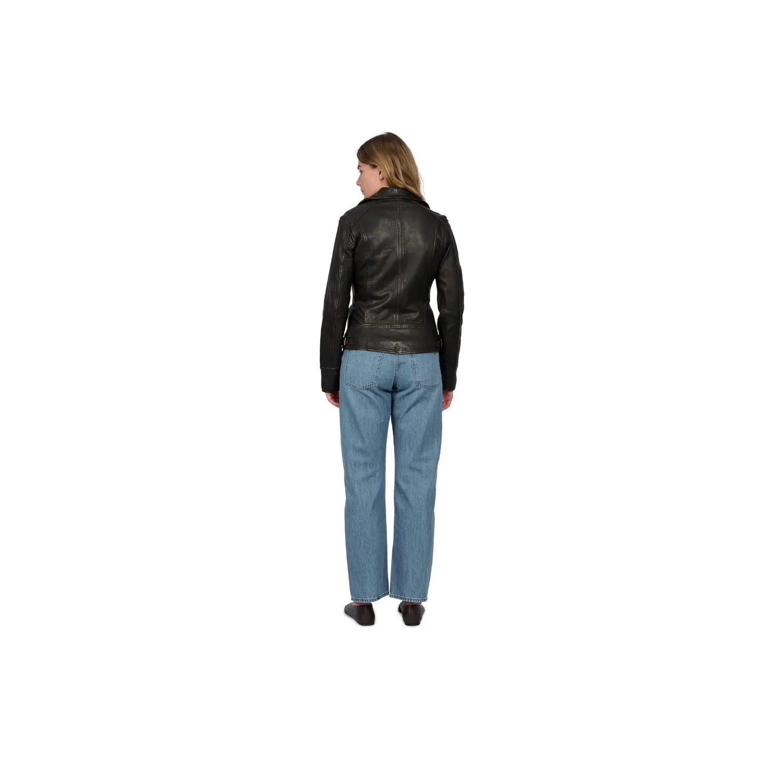 Oakwood Video 62065 blouson porto cuir lavé