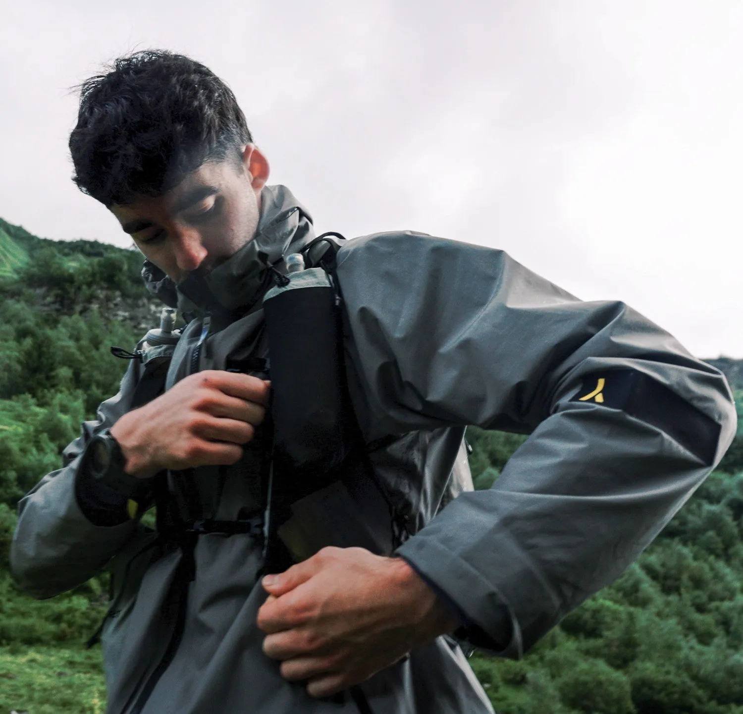 INSPYRATIONS OUTSYDER 3L veste homme jaune imperméable