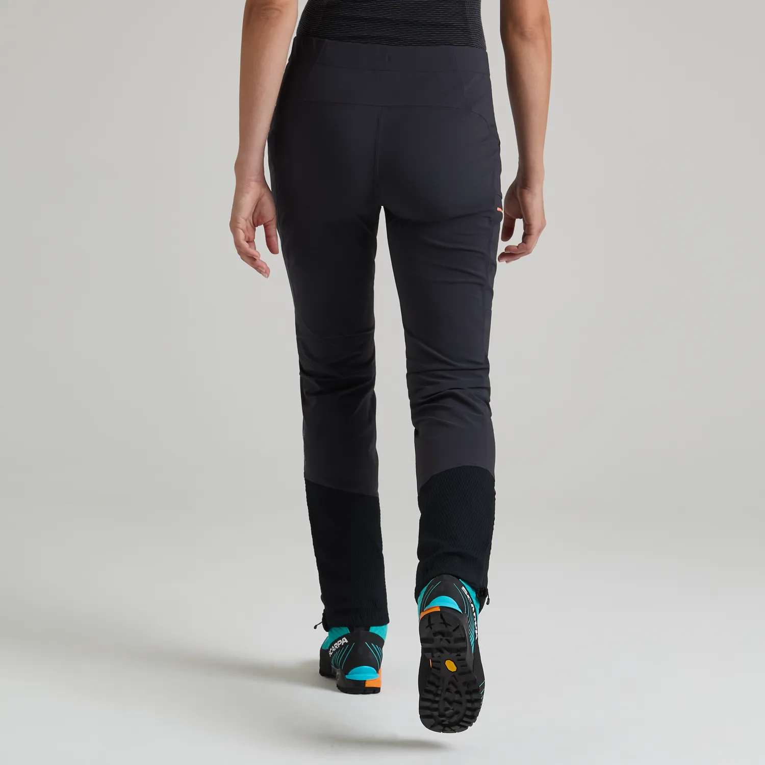 Montura Vertigo Allround -5cm pantalon femme noir déperlant
