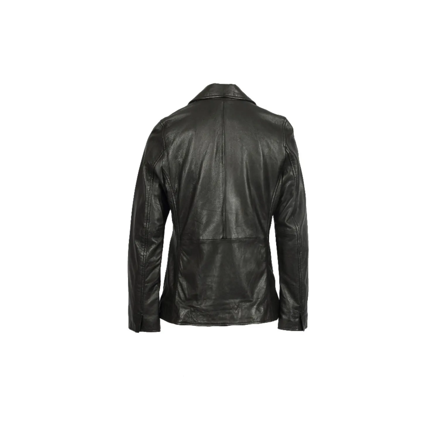 Oakwood Legacy 64950 veste cuir véritable noir blazer