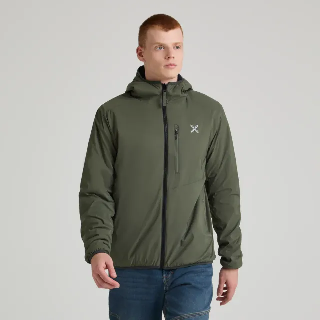 Montura Sherpa Reversible veste réversible verde salvia coupe-vent