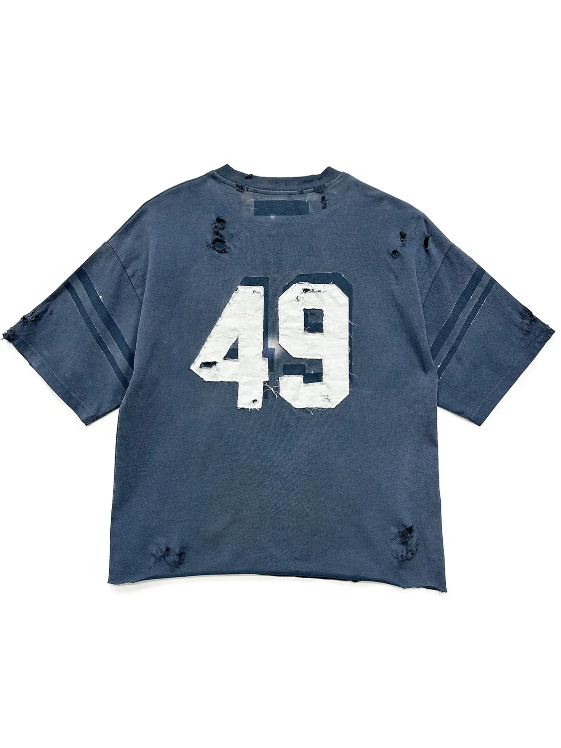 PAOLO LEDUC Lucky 49 t-shirt coton bio bleu marine XS/S