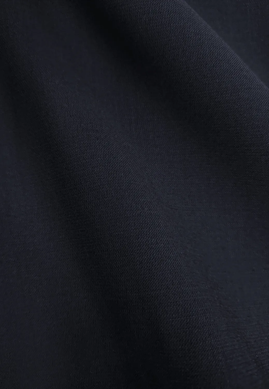 Pierre Talamon Yukata veste laine bleu marine ceinturée