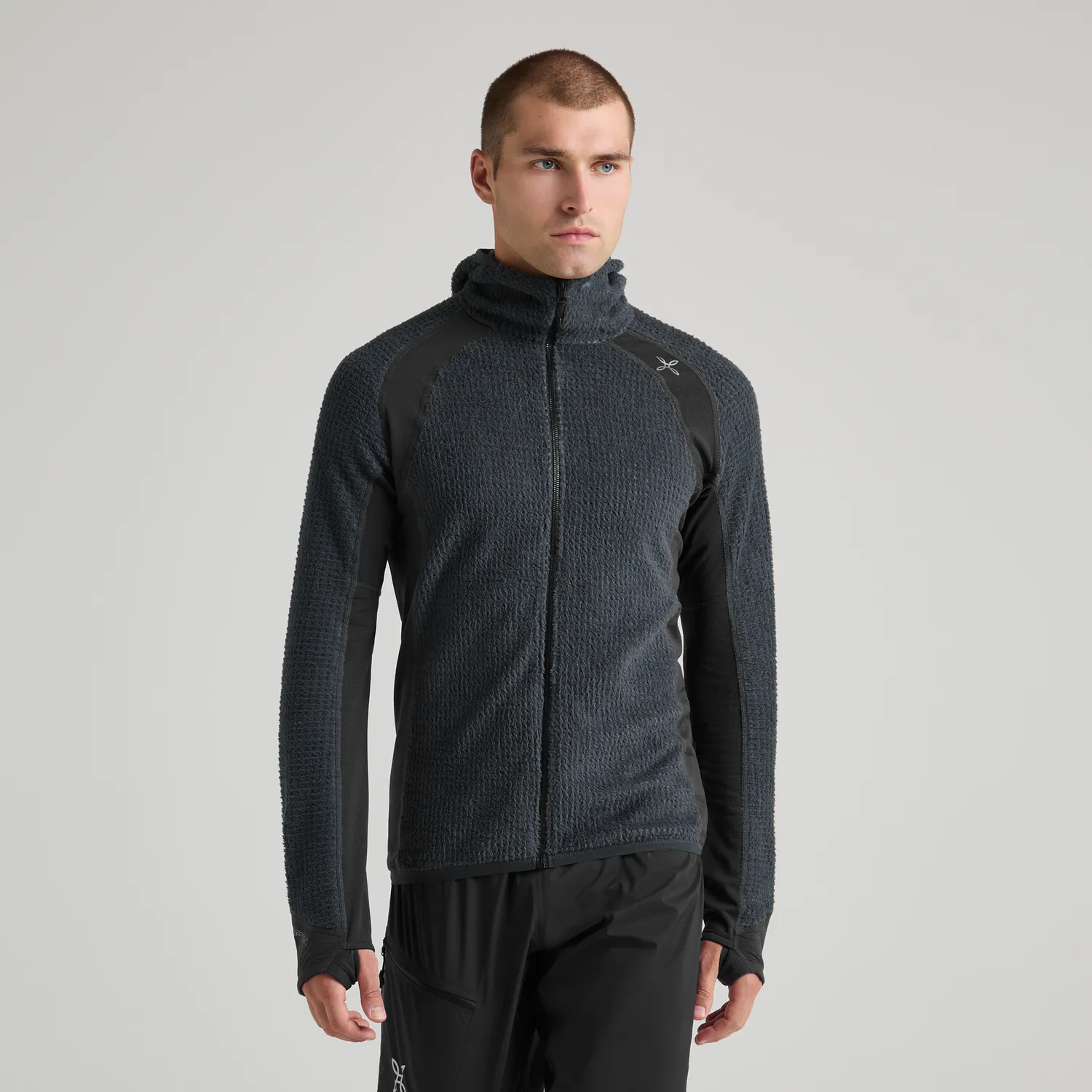 Montura Vertigo PTC Alpha FZ Hooded veste homme gris polaire