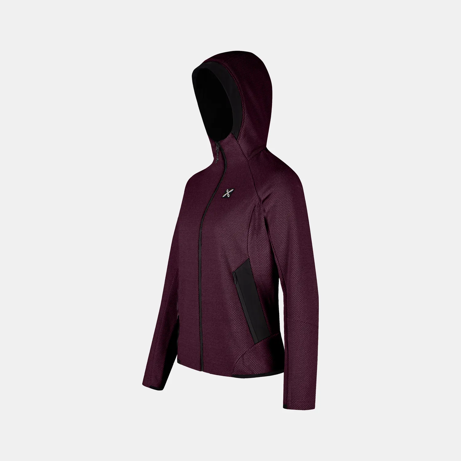 Montura Argo Hooded Maglia sweat femme zippé polaire