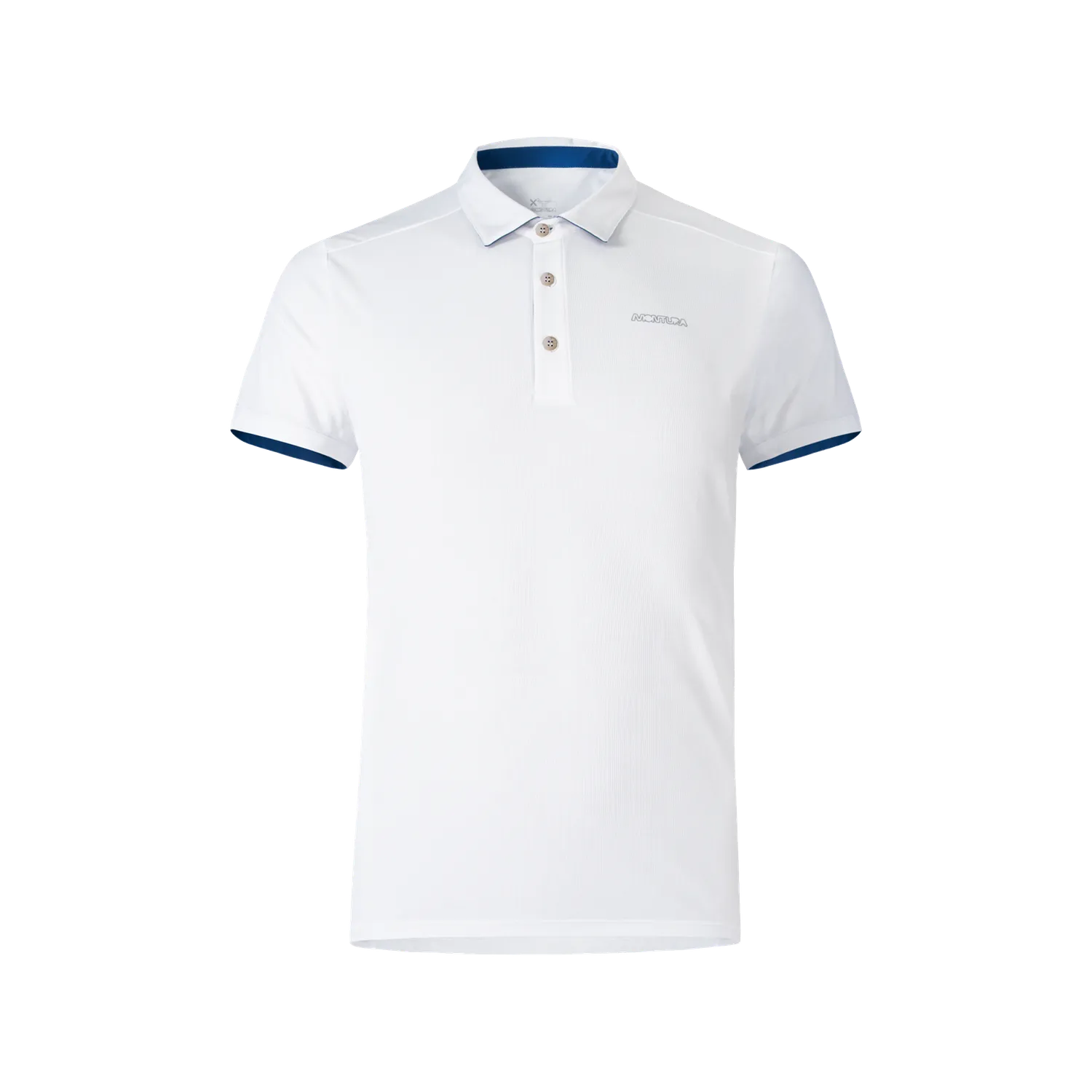 Montura Outdoor Perform polo mixte bleu respirant anti-accroc