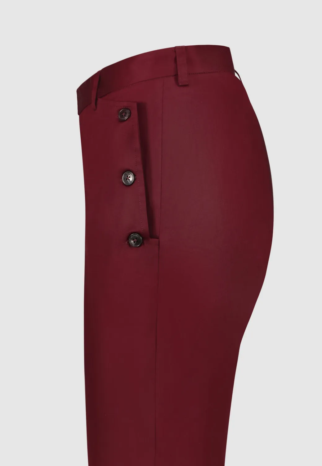 Pierre Talamon Xavier pantalon bordeaux