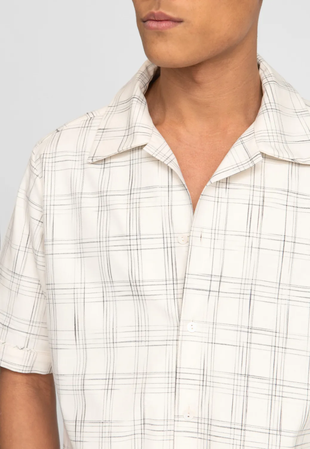Pierre Talamon chemise carreaux manches courtes