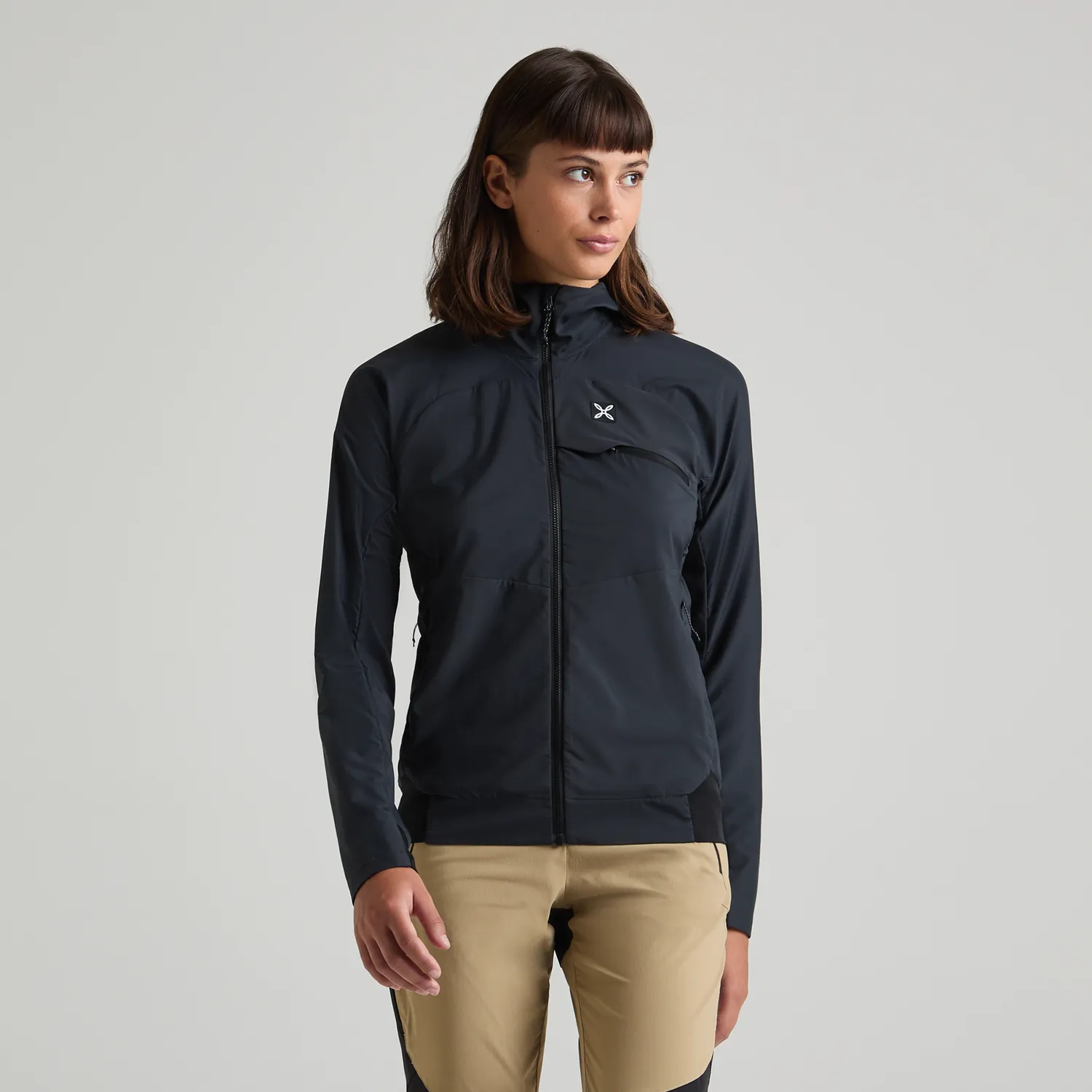 Montura Altai Hooded veste femme anthracite respirante