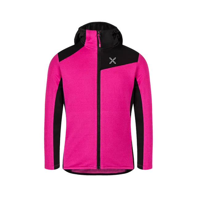 Montura Melis polaire enfant capuche zippée thermo