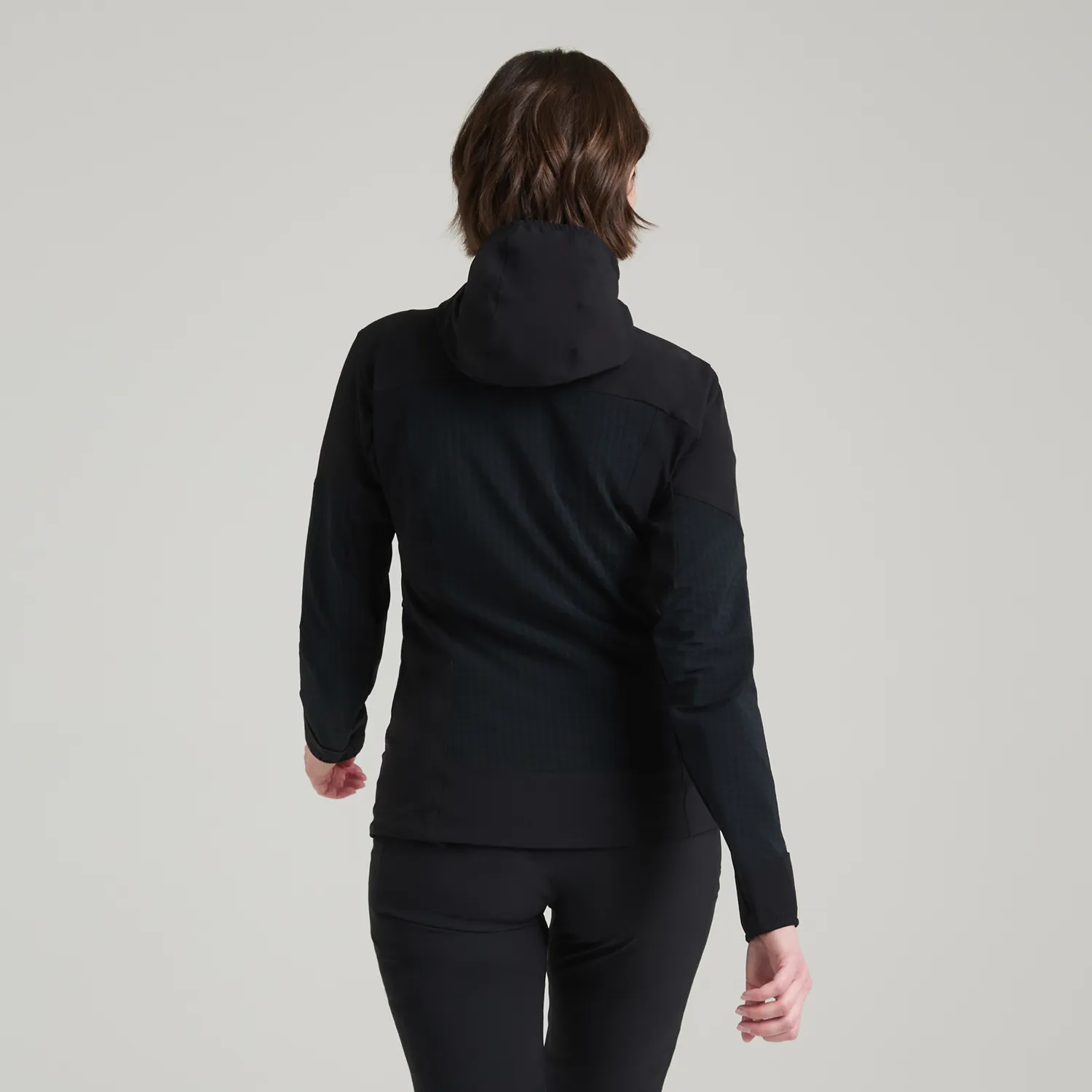 Montura Seed veste femme coupe-vent noir léger capuche
