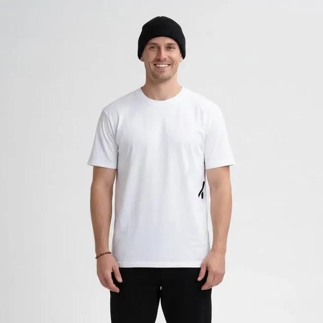 INSPYRATIONS Y t-shirt blanc coton bio 160g