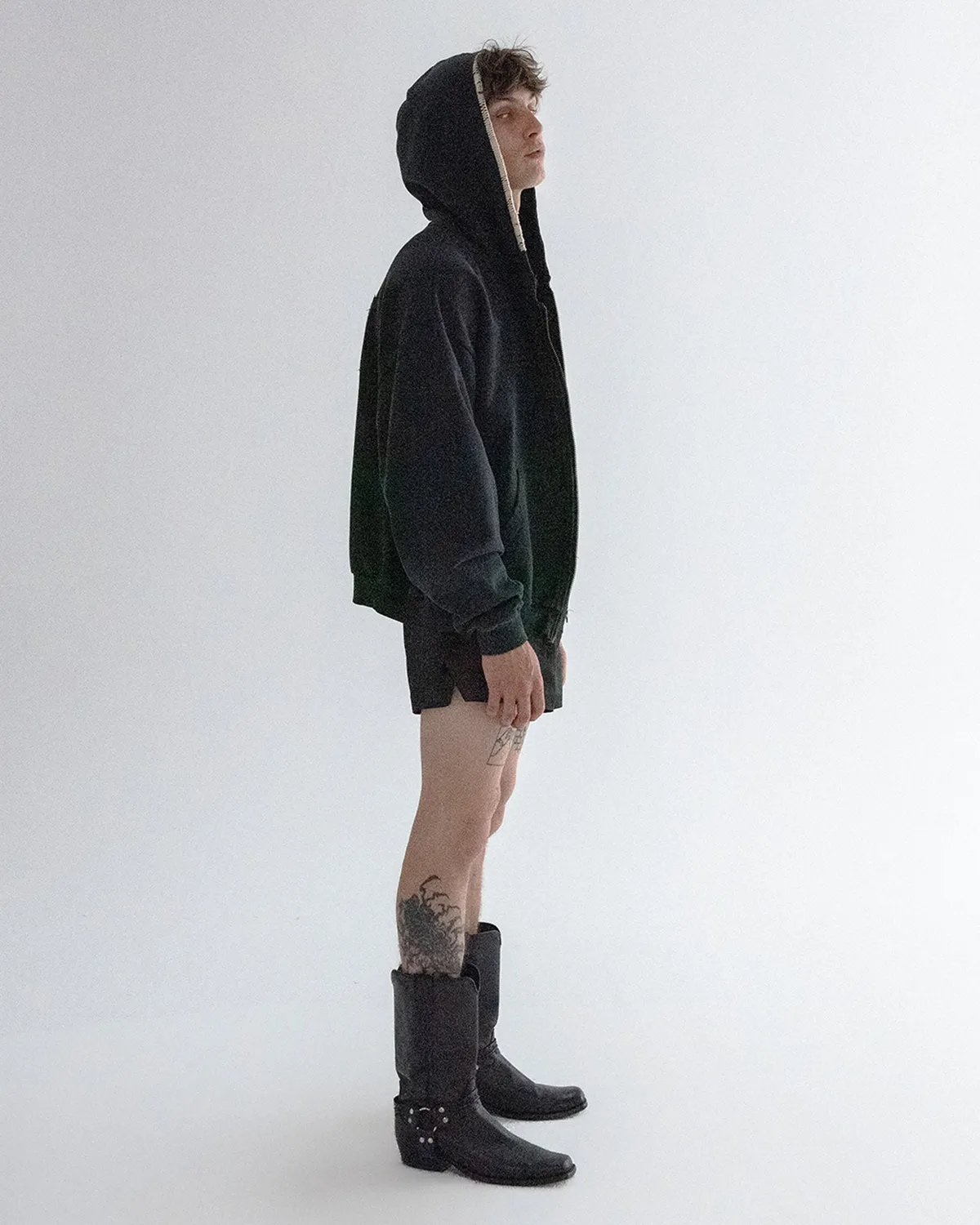 Paolo Leduc The Climax hoodie zip coton bio noir