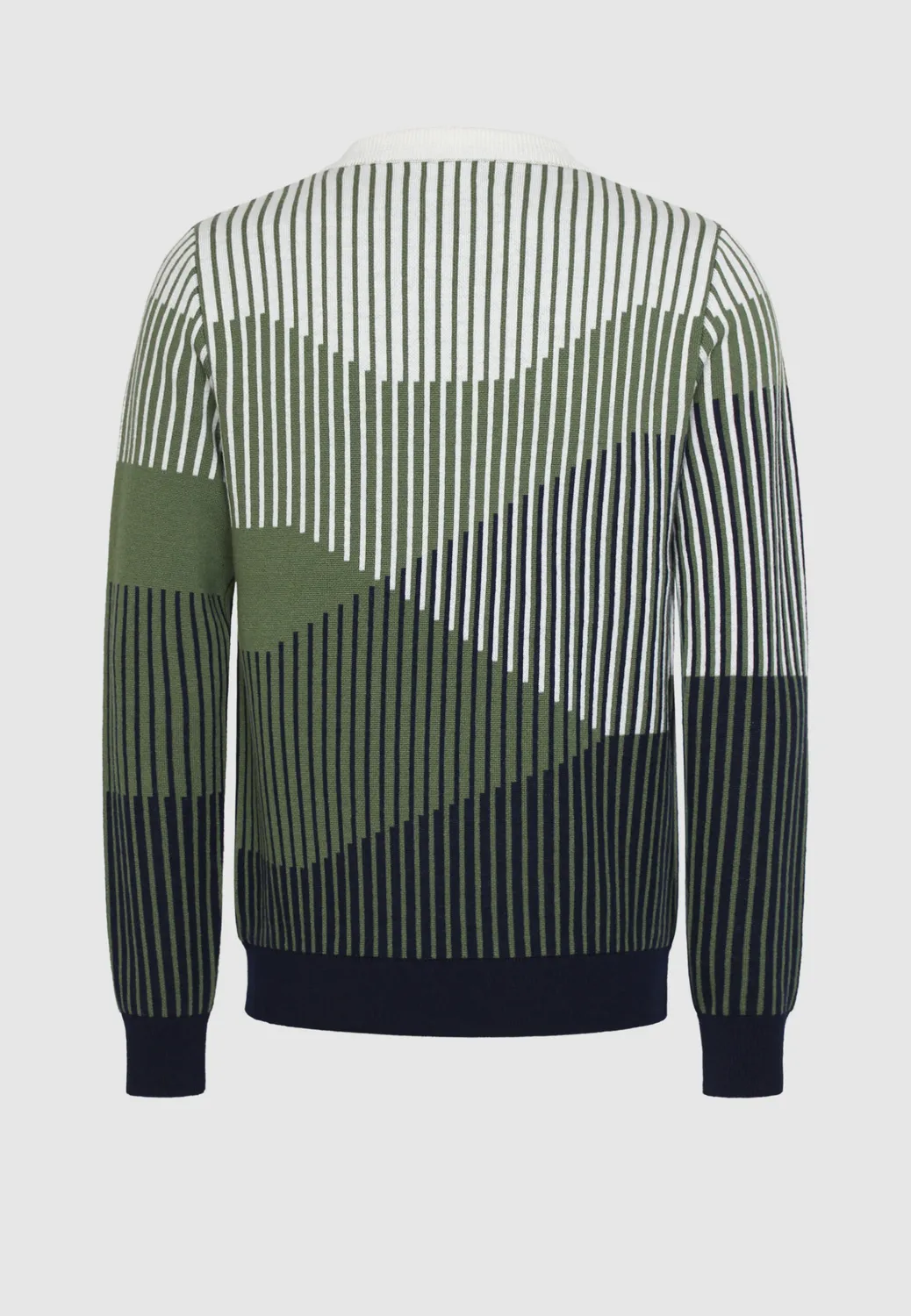 Pierre Talamon pull Progression vert homme