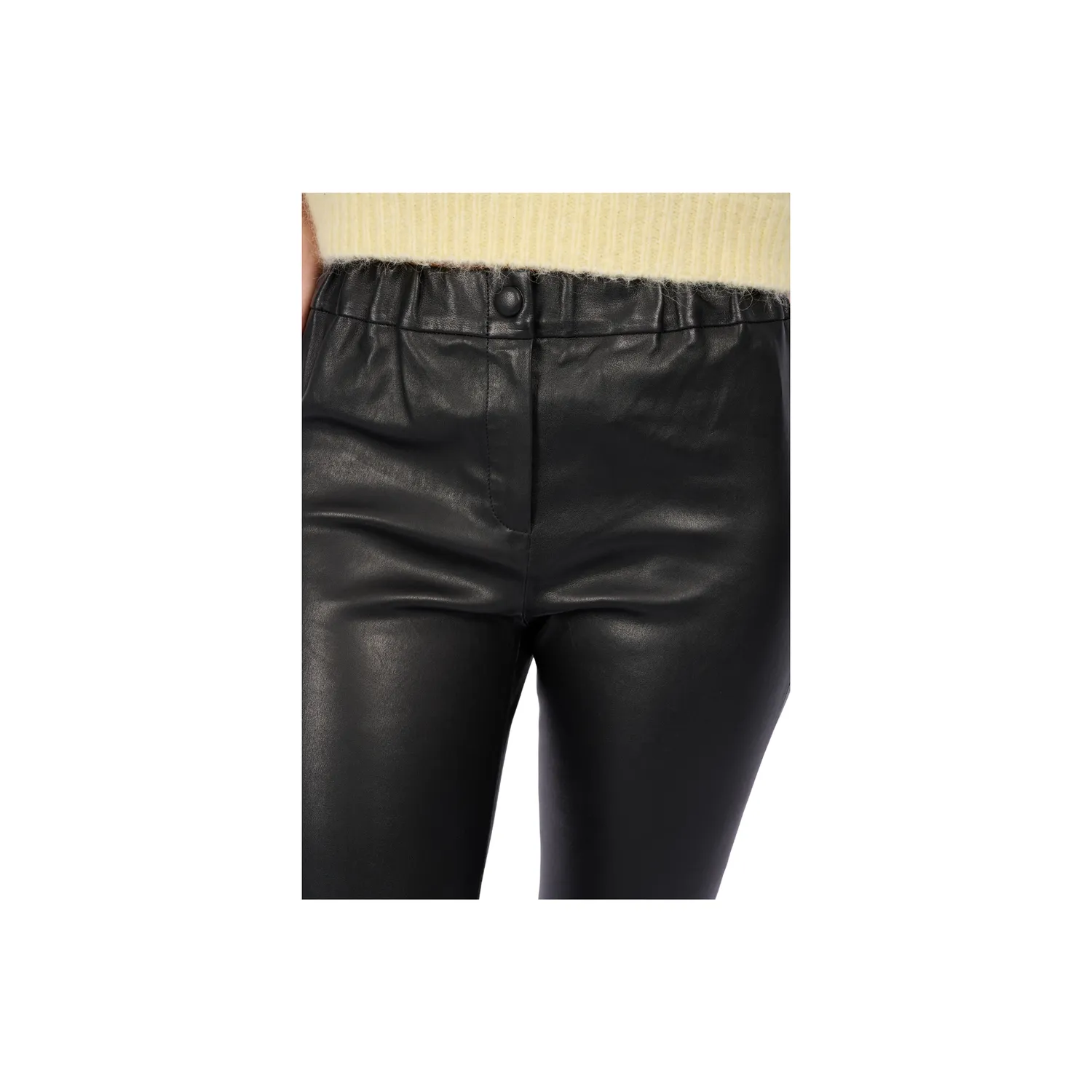 OAKWOOD FREYA 64646 pantalon noir cuir stretch