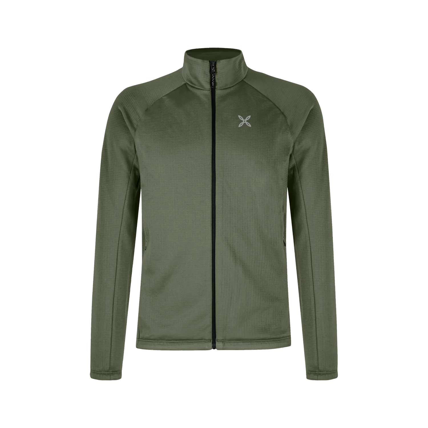 Montura Fadis Grid polaire homme vert sauge zippée