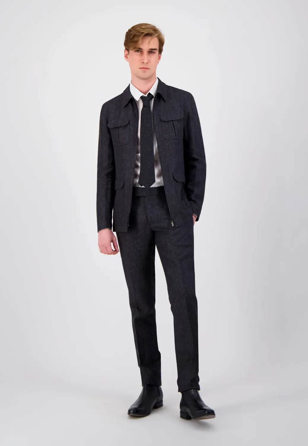 Pierre Talamon Etamine chemise homme