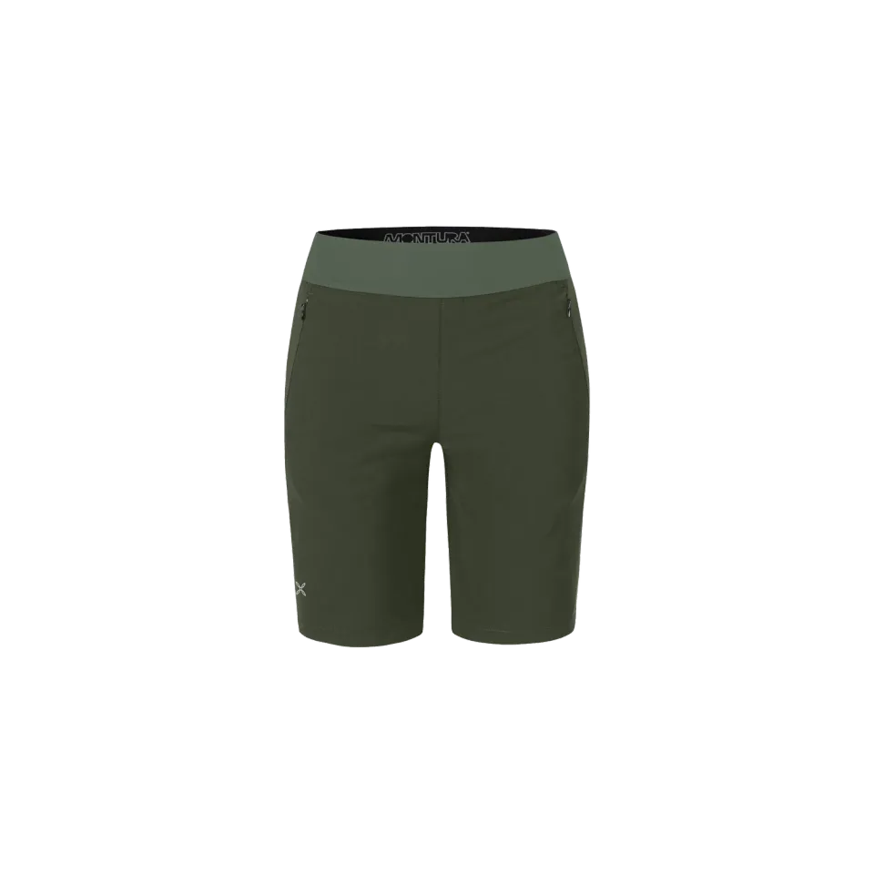Montura Stretch Shape Bermuda short femme antracite stretch