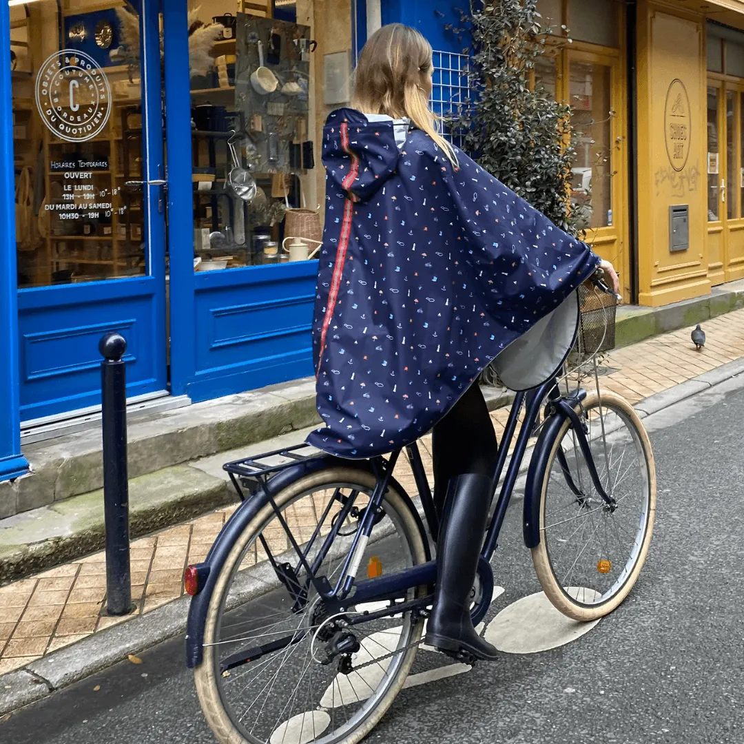 Le Temps des Grenouilles Cap Bonne Espérance cape pluie vélo