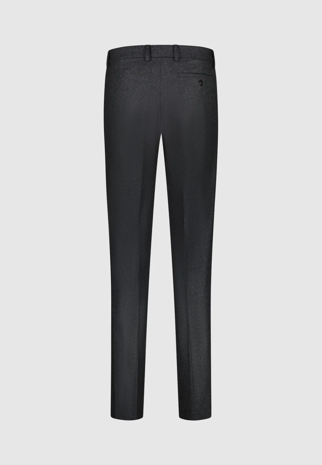 Pierre Talamon Incrustation pantalon flanelle gris