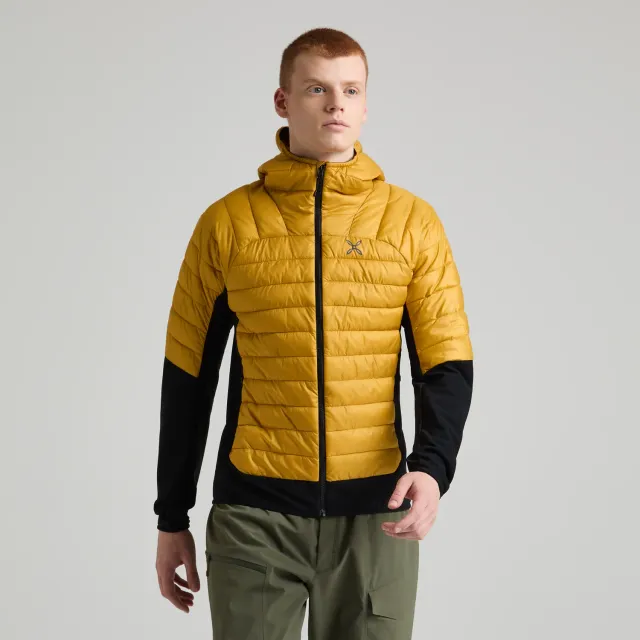 Montura Peak Hybrid veste matelassée homme moutarde compressible