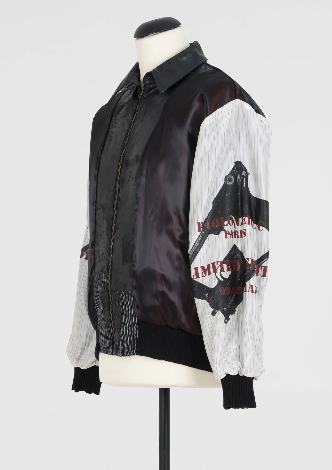 Paolo Leduc Reverso Bomber blouson réversible noir