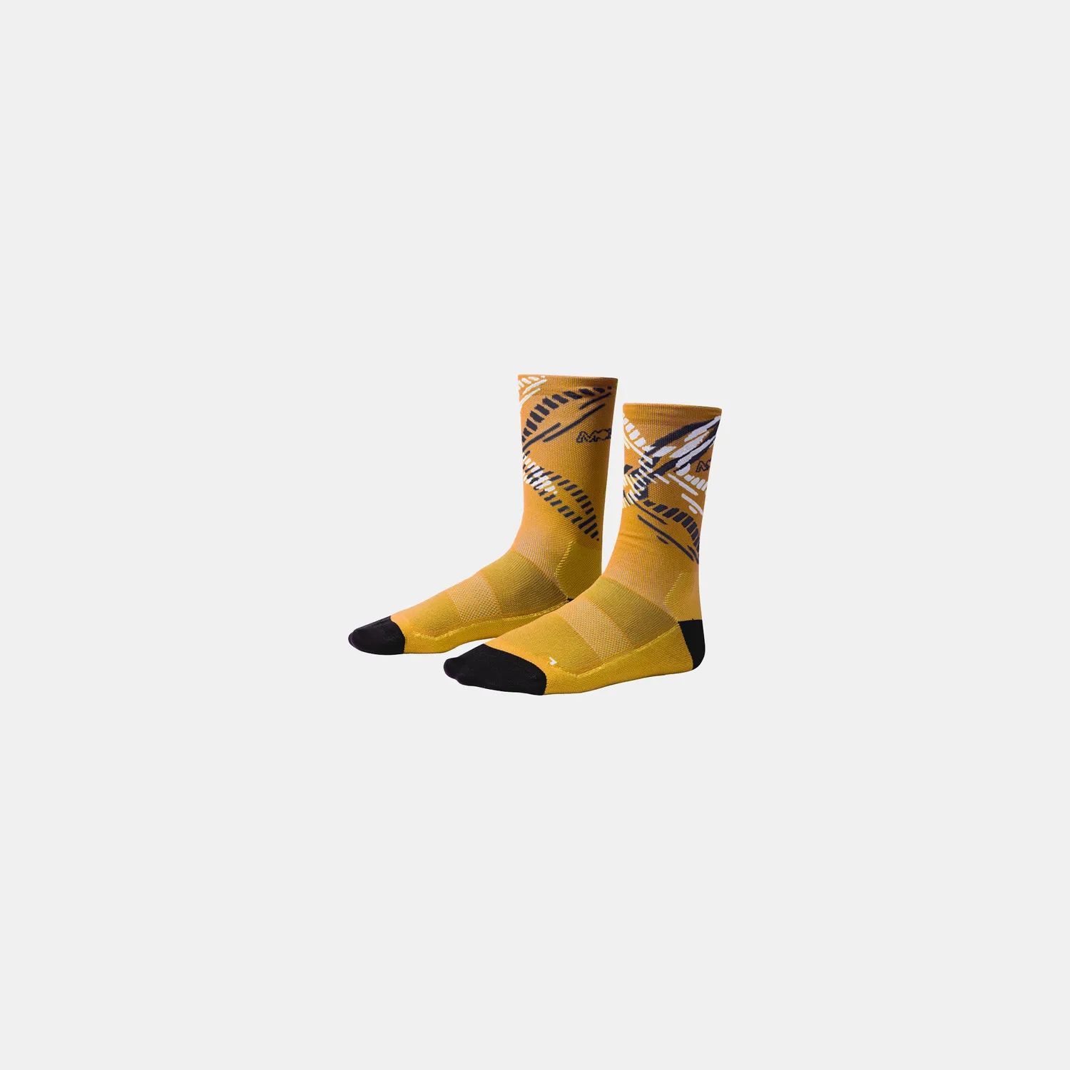 Montura Graphic Logo chaussettes Vibe Green M-L respirantes