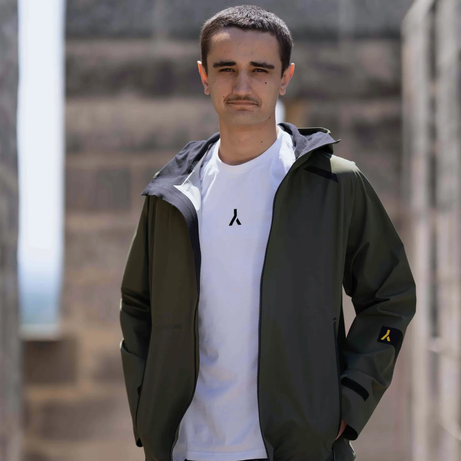 INSPYRATIONS WHY tee shirt homme blanc coton bio