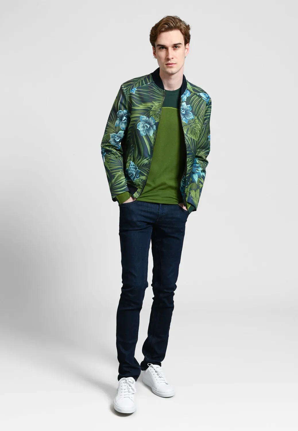 Pierre Talamon Canopée pull green vert