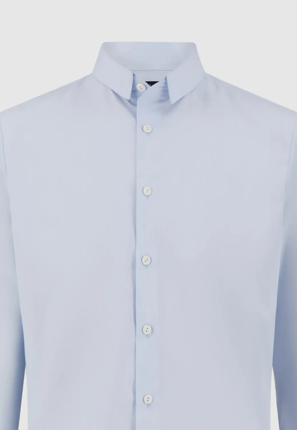 Pierre Talamon Prince chemise ciel cintrée coton