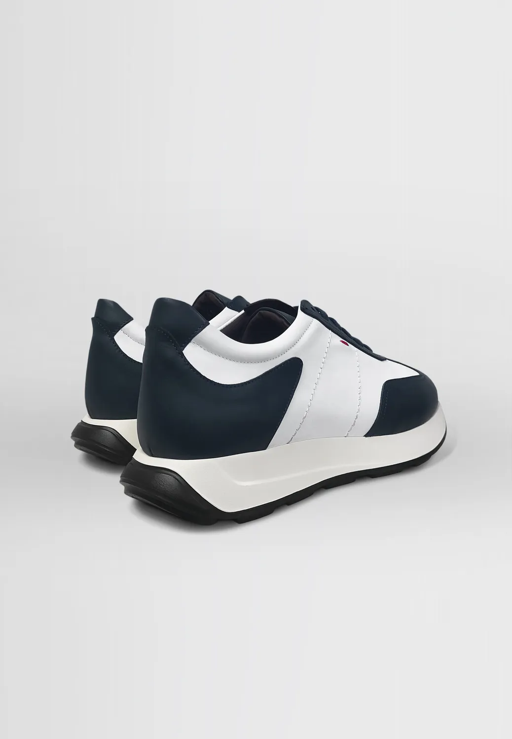 Pierre Talamon Bicolores sneakers navy blanc