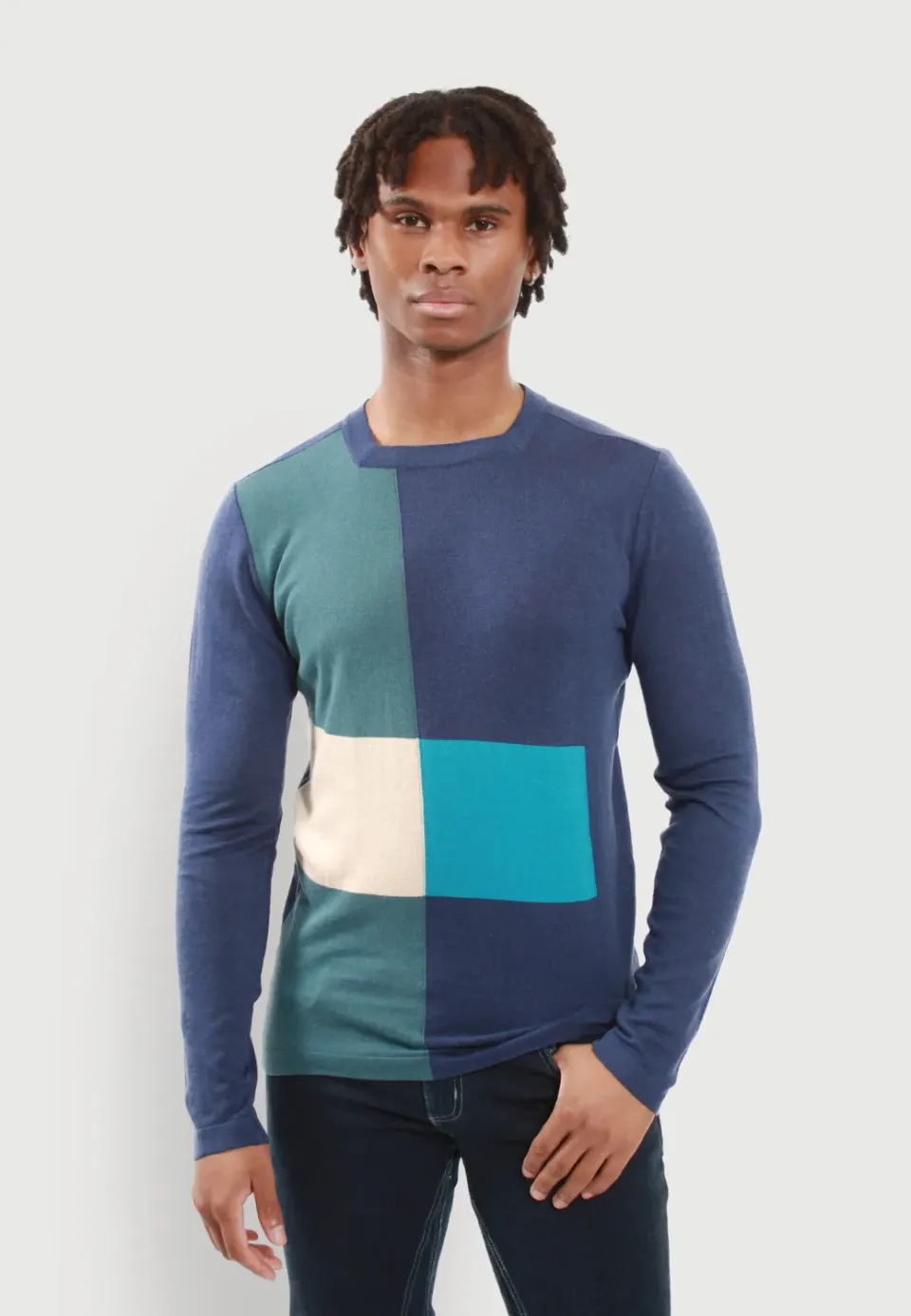 Pierre Talamon Casa pull twilight coupe droite