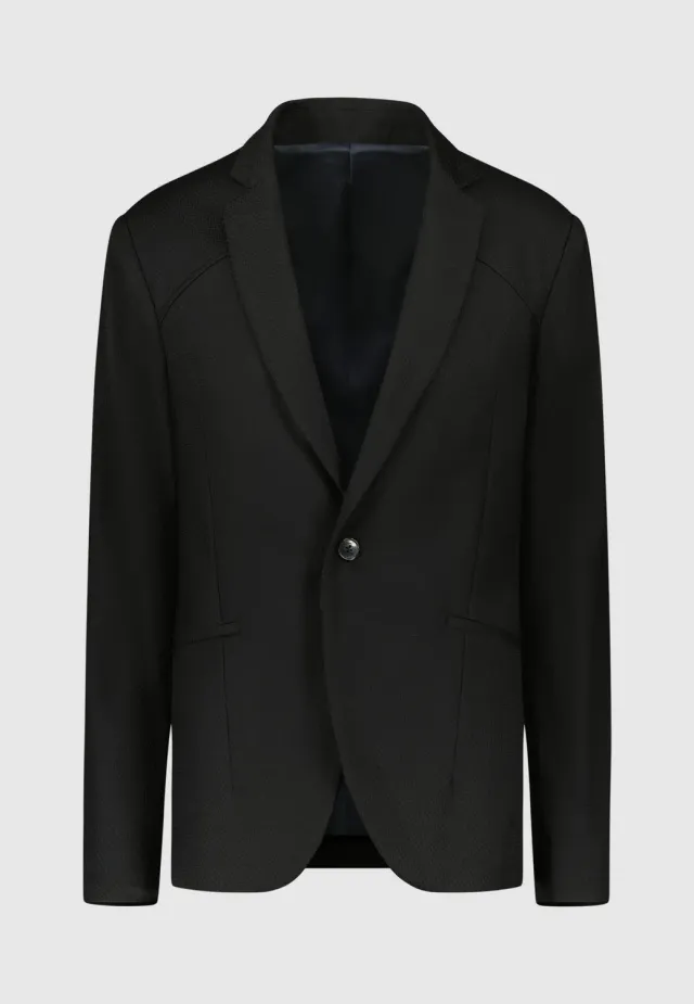 Pierre Talamon veste noire à découpes