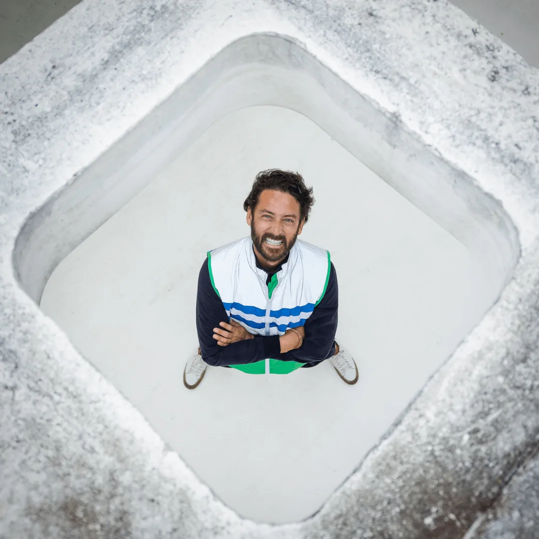 Le Temps des Grenouilles Jean Claude gilet réfléchissant verte S/M recyclé