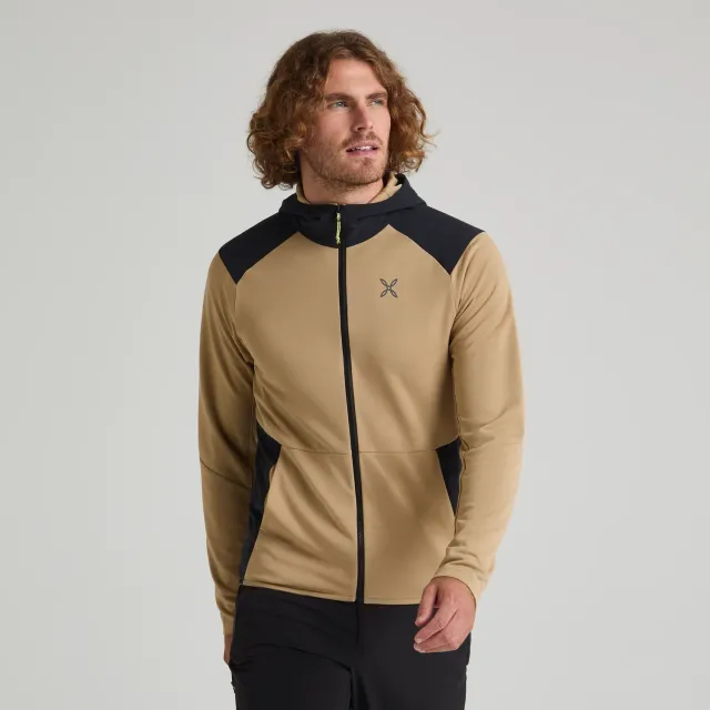 Montura Timeless Mix Hooded polaire homme Verde Salvia M