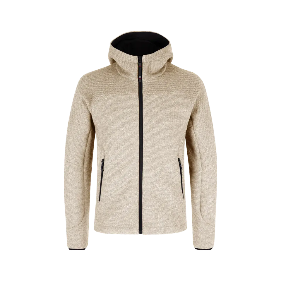 Montura Essence Wool veste homme laine noir capuche