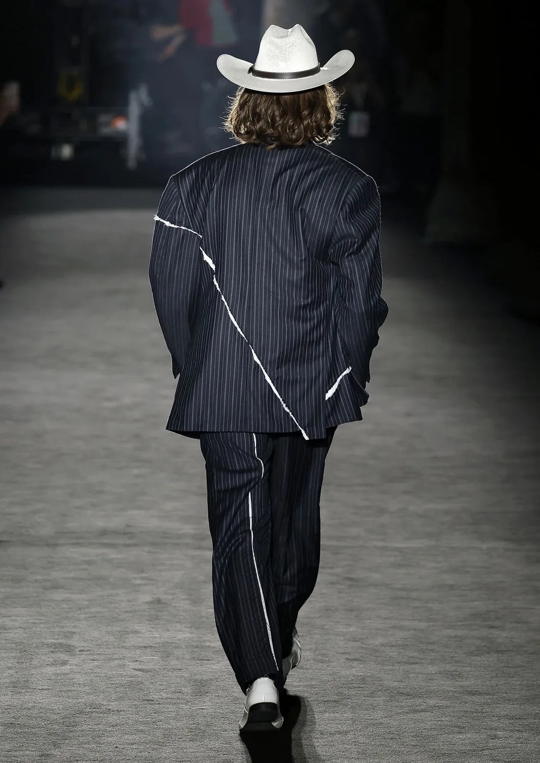 Paolo Leduc El Santo Leduc pantalon tailleur laine