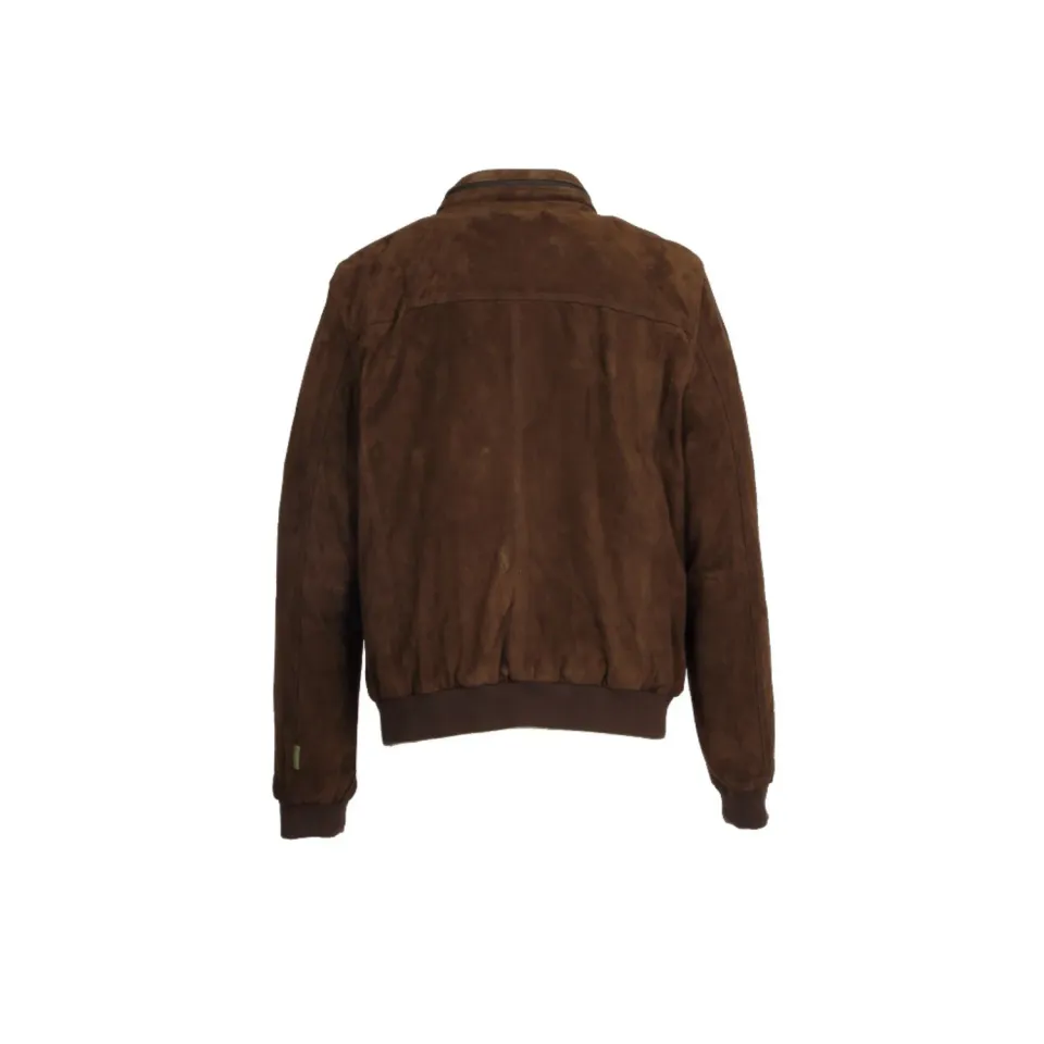 Oakwood Dylan 65208 blouson cuir réversible kaki-marron