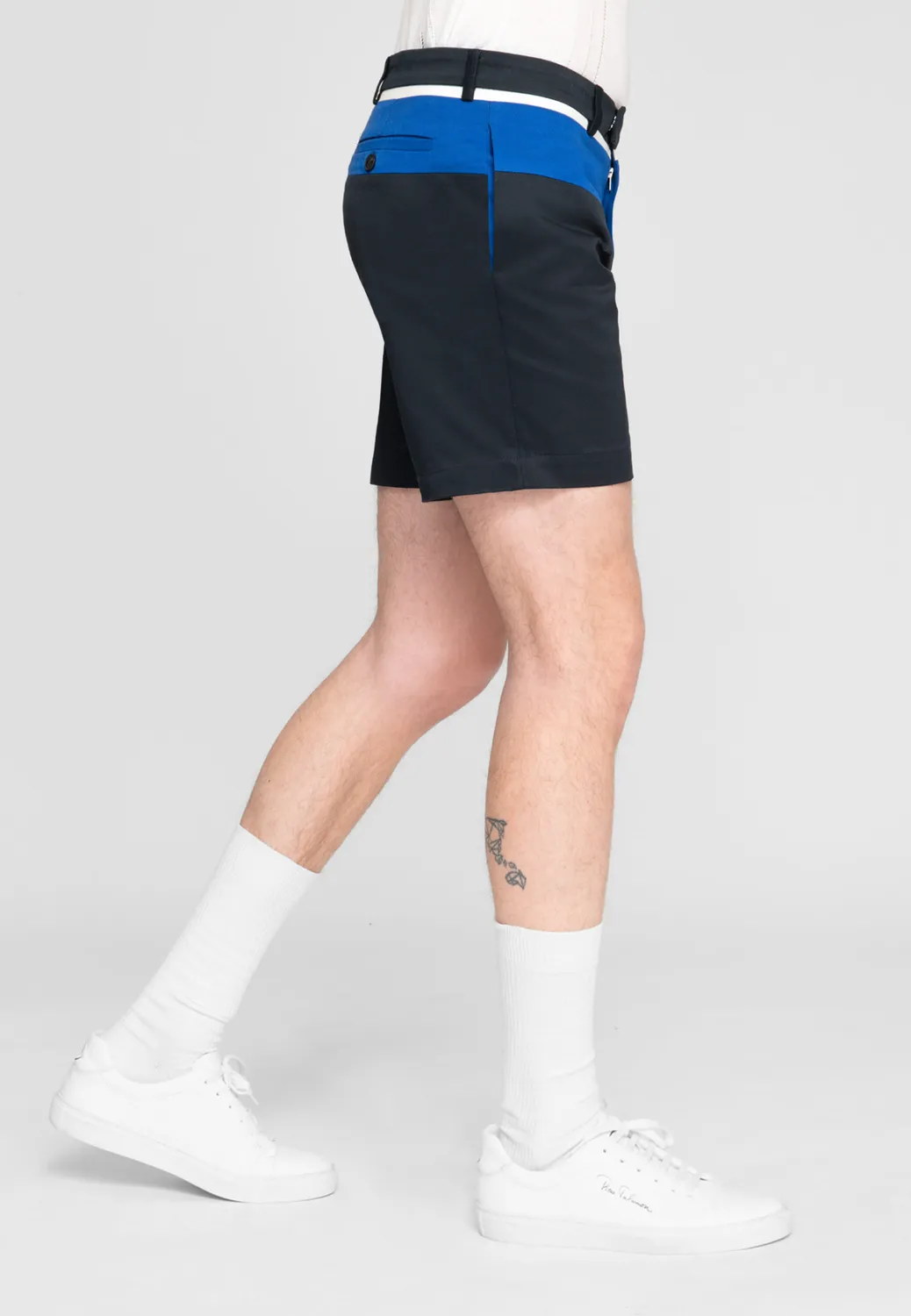 Pierre Talamon Rubana Bermuda Bleu Roi Homme