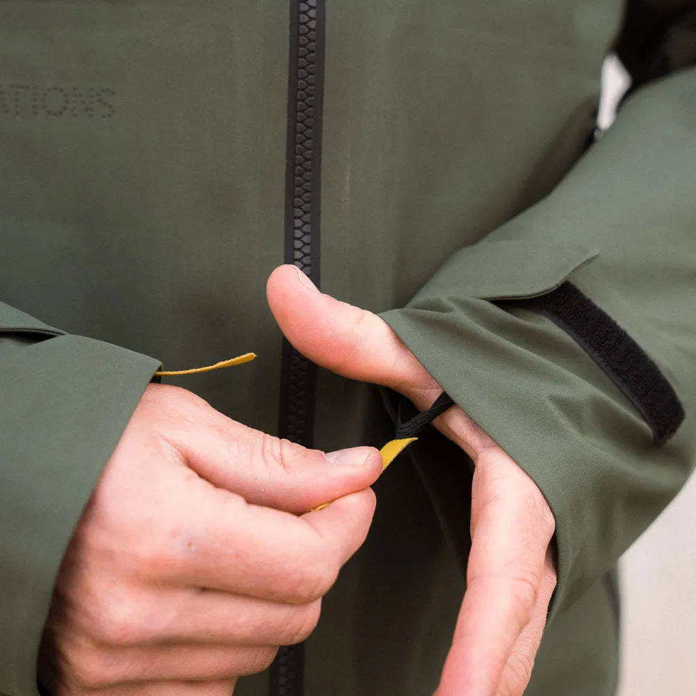 INSPYRATIONS OUTSYDER 3L veste homme jaune imperméable