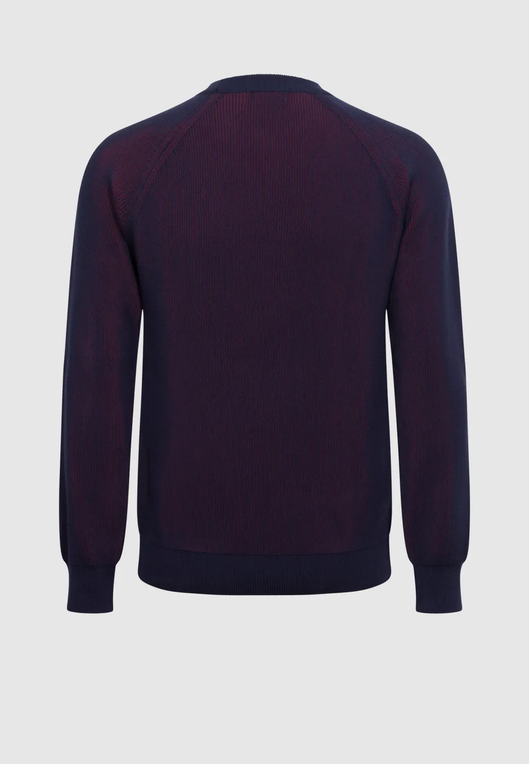 Pierre Talamon pull vanisé bleu marine bordeaux homme